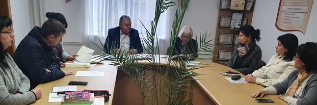 Робоча зустріч з науковцями навчального  закладу